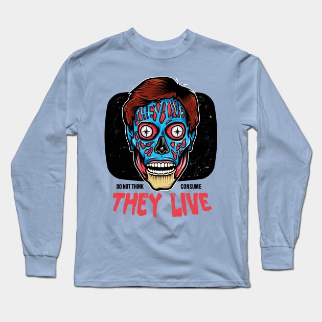 they live - obey Long Sleeve T-Shirt by Playground